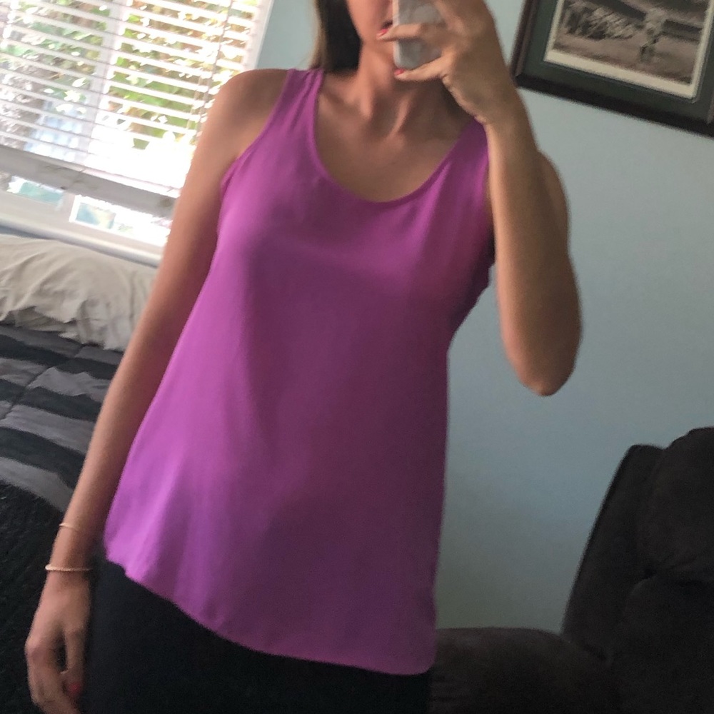 Purple tank